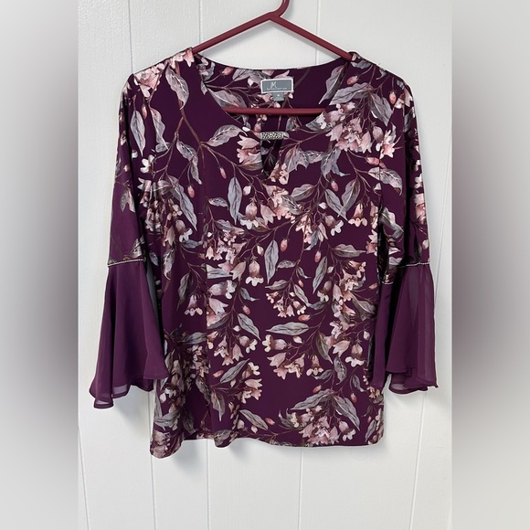 JM Collection Blouse - Picture 1 of 8